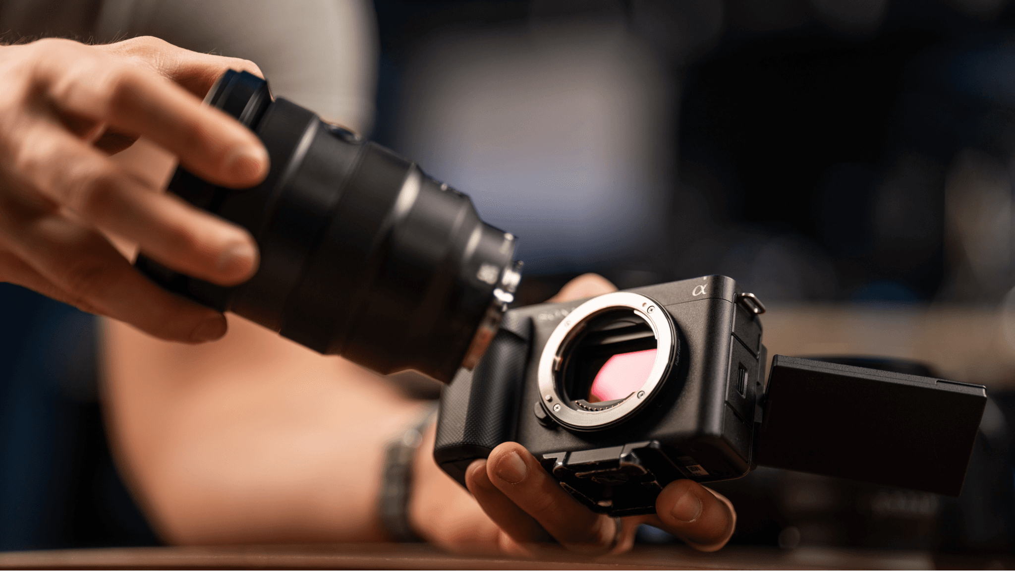 Sony lens