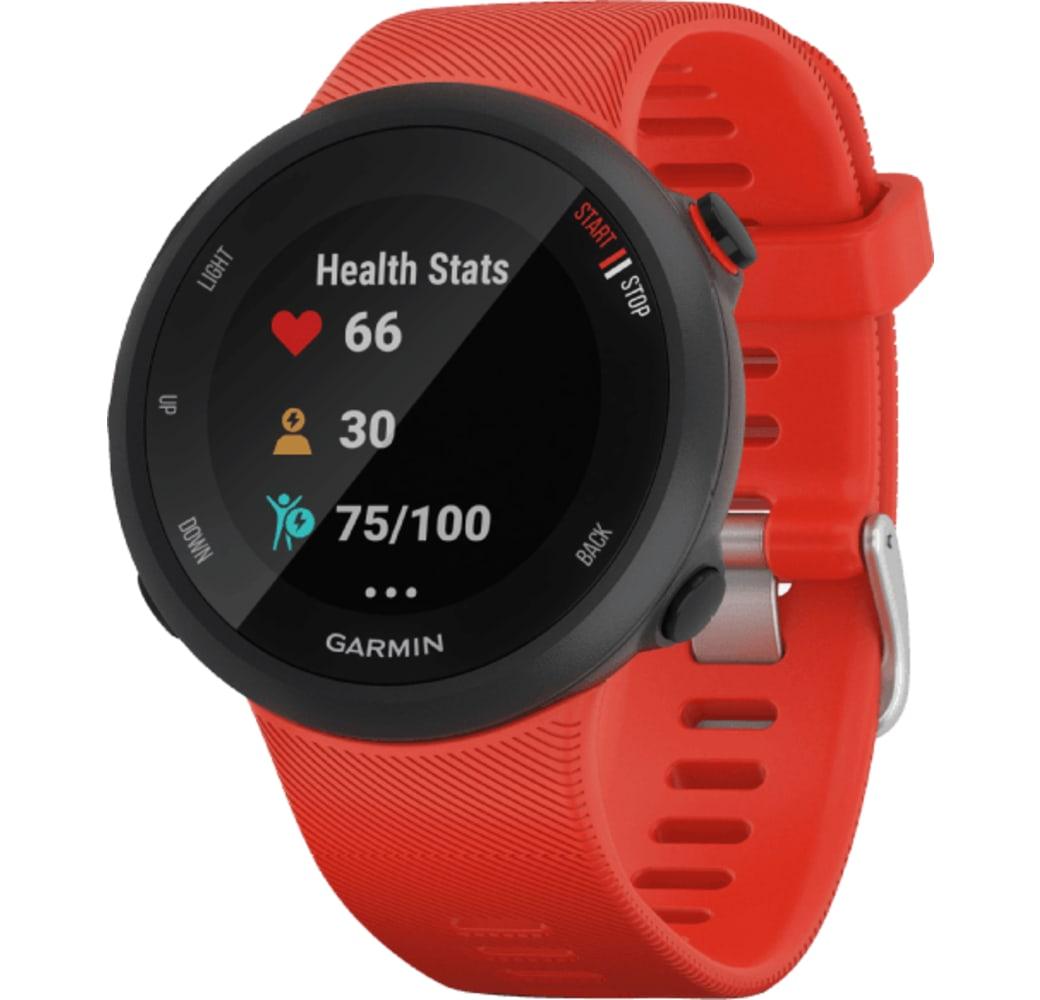Red Garmin Forerunner 45 Smartwatch, Thermoplastic, 20mm.1