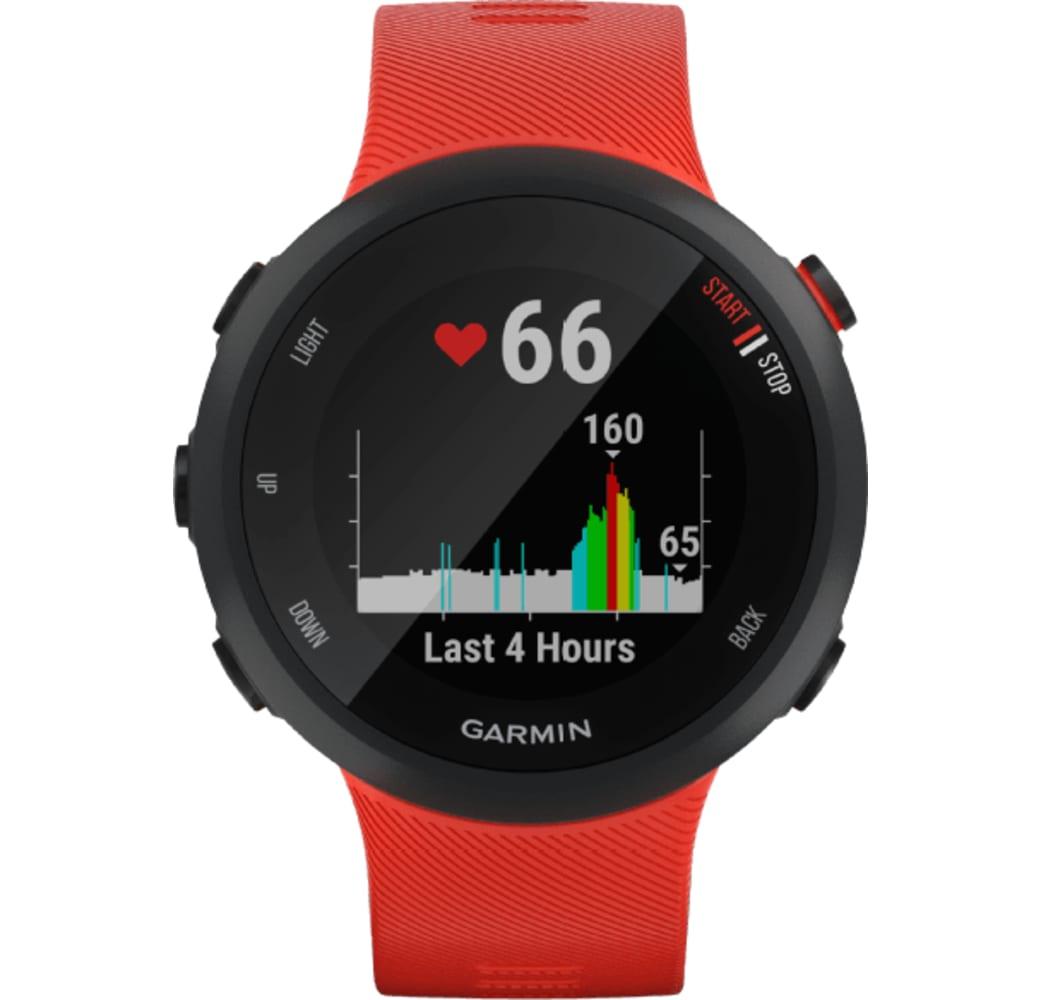 Red Garmin Forerunner 45 Smartwatch, Thermoplastic, 20mm.2