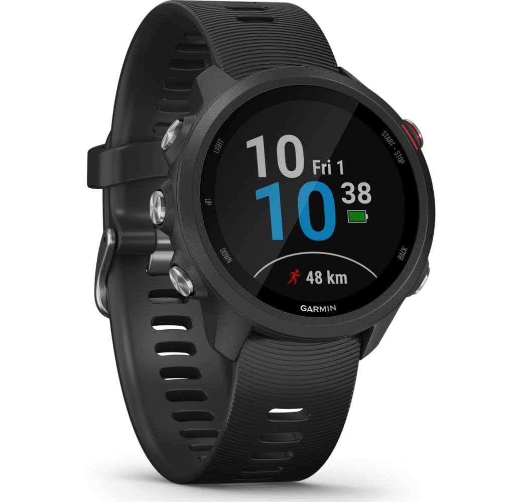 Schwarz Garmin Forerunner 245 Smartwatch, Thermoplastic, 42.3mm.2