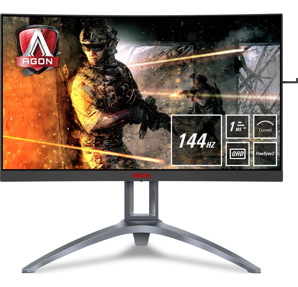 Black / Red AOC - 27" AG273QCX (SOLD) AG273QCX.1