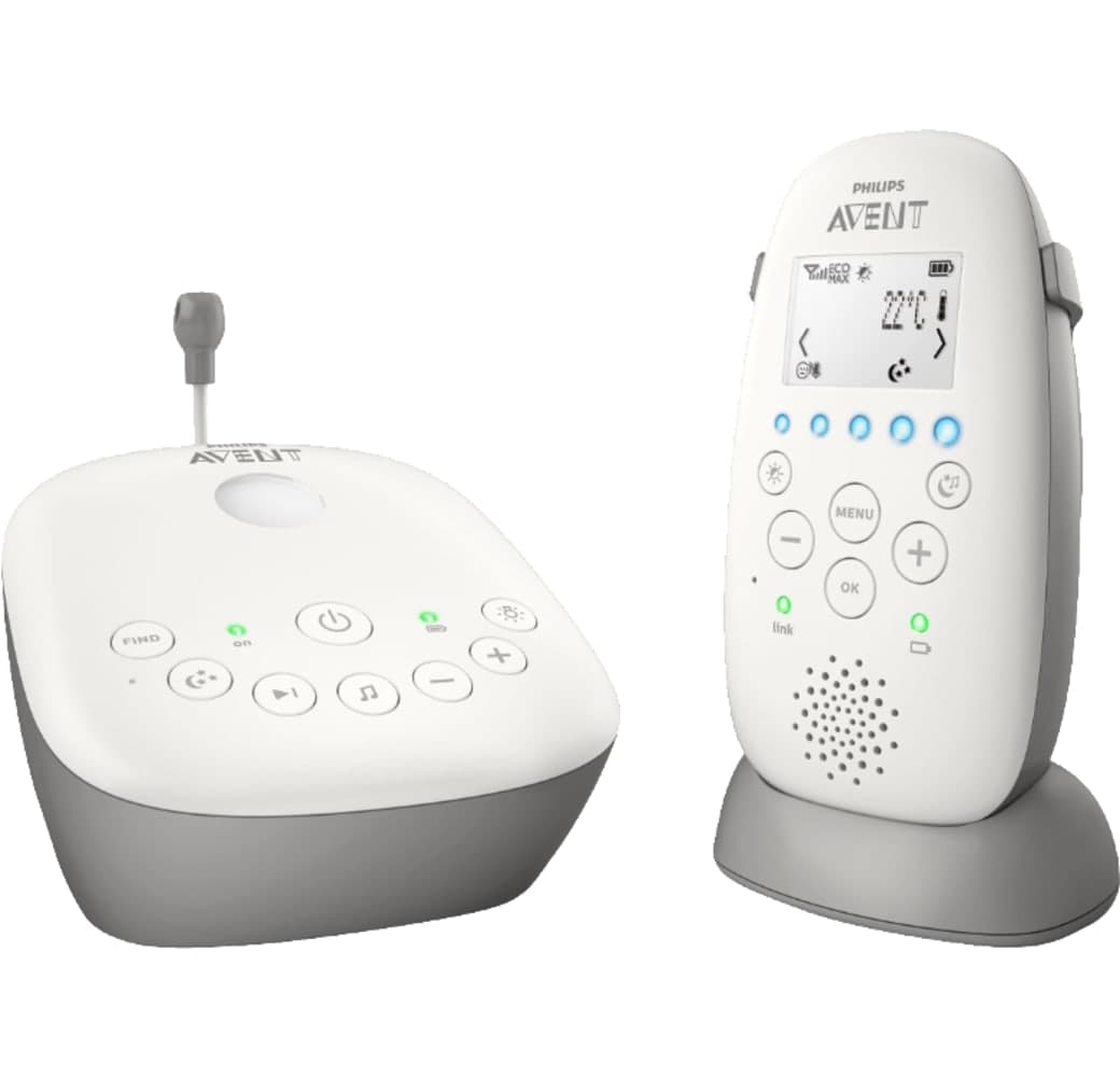 White Philips SCD 733/26 Baby Monitor.1