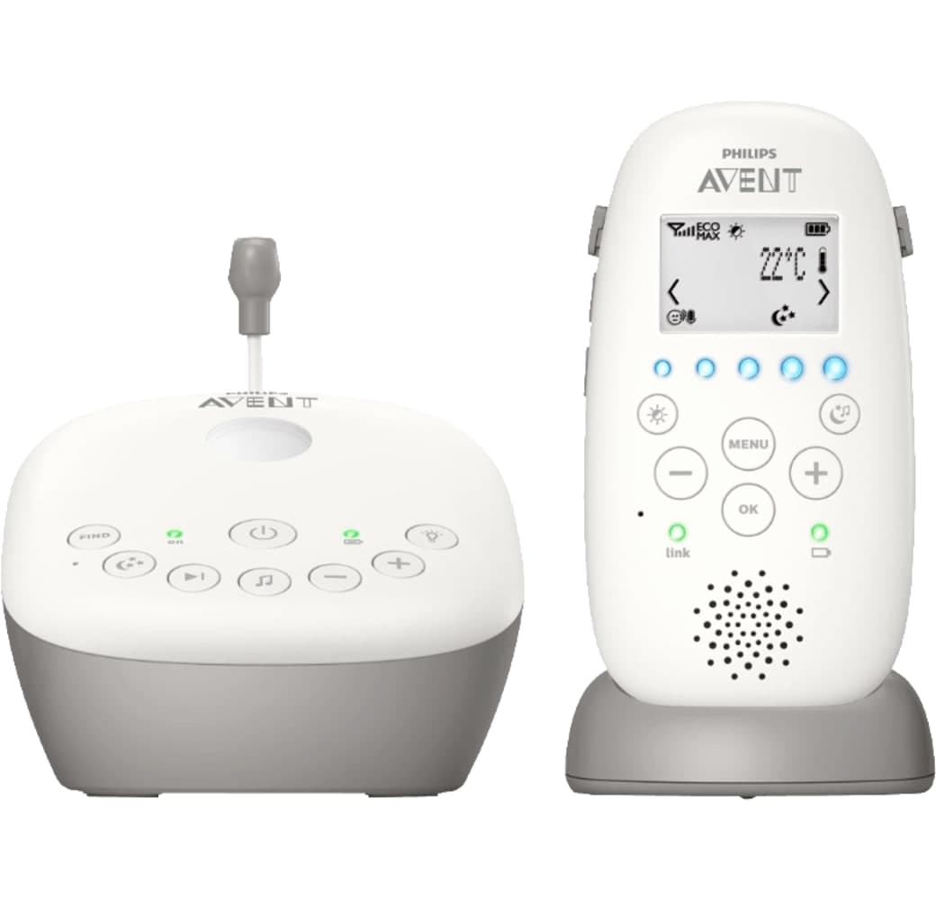 White Philips SCD 733/26 Baby Monitor.2