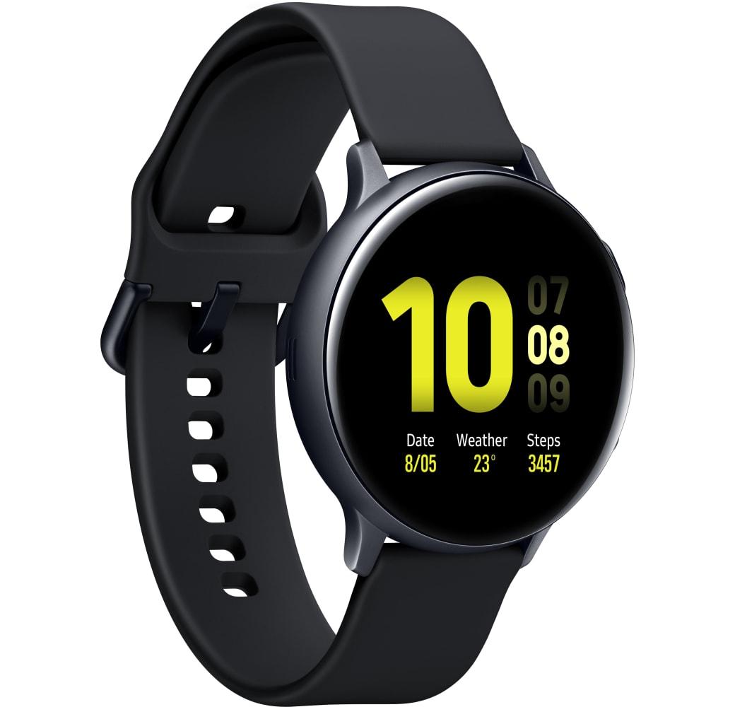Aqua Black Samsung Galaxy Watch Active2 Smartwatch, Aluminium, 44mm.2