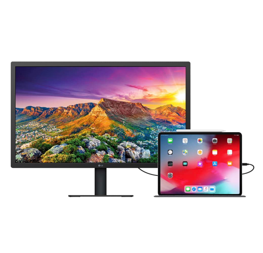Black LG - 24" UltraFine 4K Display (SOLD) 24MD4KL.3