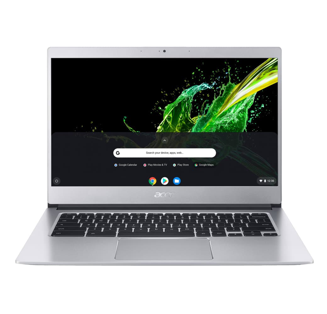 Silver Acer Chromebook 514 Laptop - Intel® Pentium®-N420 - 8GB - 64GB eMMC - Intel® HD Graphics 505.1
