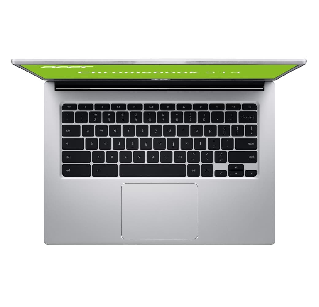 Silver Acer Chromebook 514 Laptop - Intel® Pentium®-N420 - 8GB - 64GB eMMC - Intel® HD Graphics 505.2