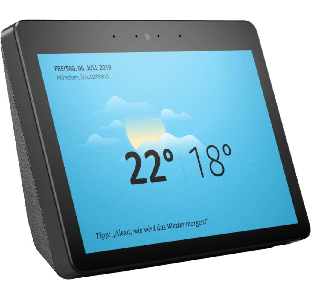 Schwarz Amazon Echo Show Smart Speaker (2nd Gen).2