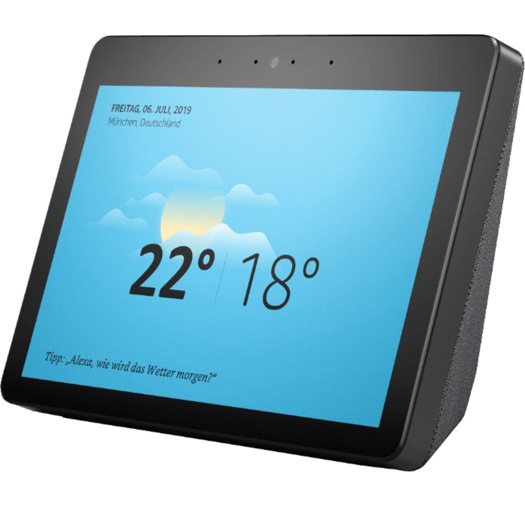 Schwarz Amazon Echo Show Smart Speaker (2nd Gen).3