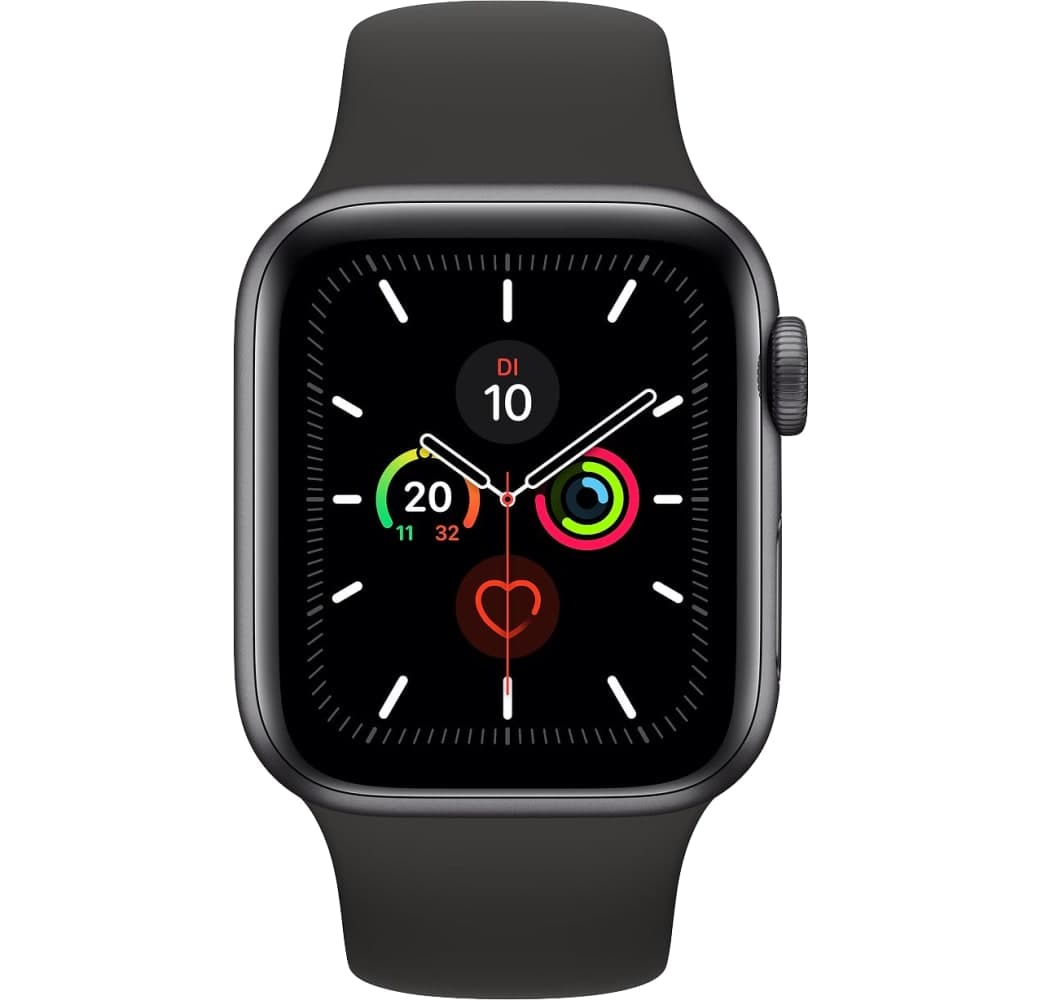 Black Apple Watch Series 5 GPS, Aluminium Case, 44mm.1