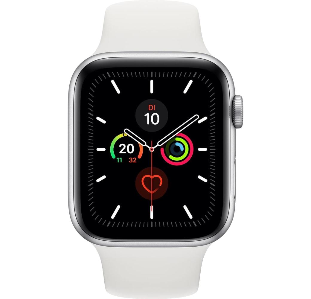 White Apple Watch Series 5 GPS + Cellular, Aluminium Case, 44mm.1