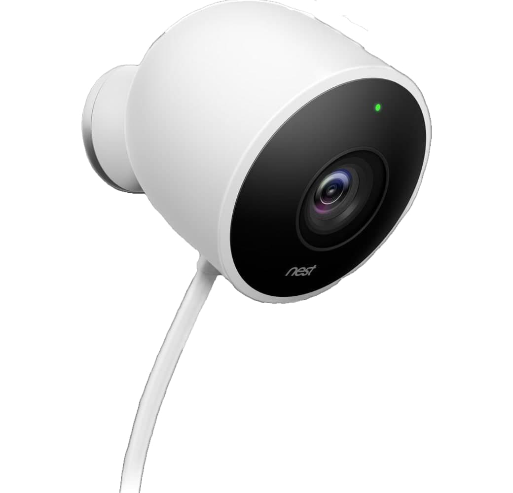 Weiss Google Nest Außenkamera.1