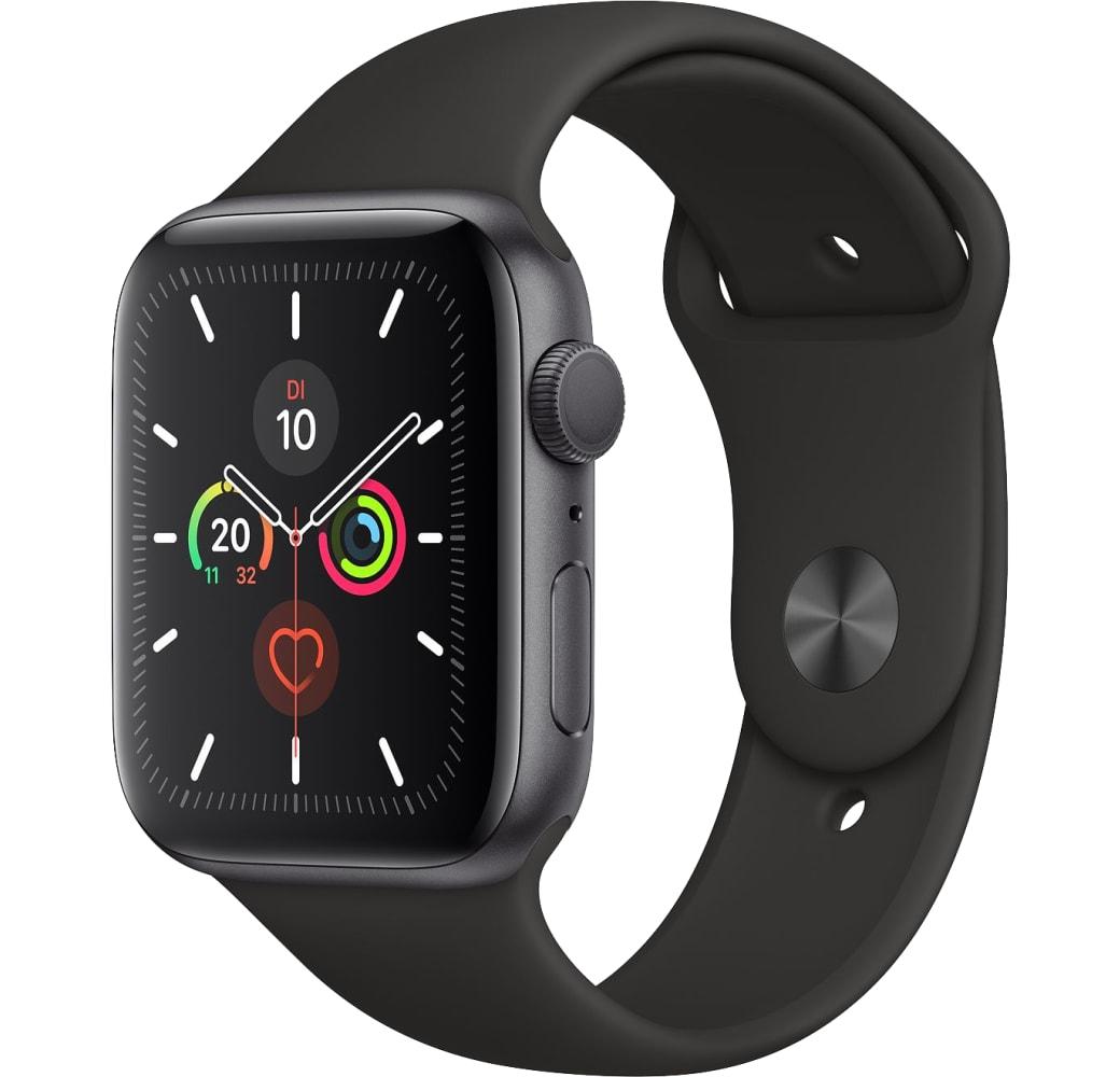 Schwarz Apple Watch Series 5 GPS, Aluminiumgehäuse, 40 mm.2