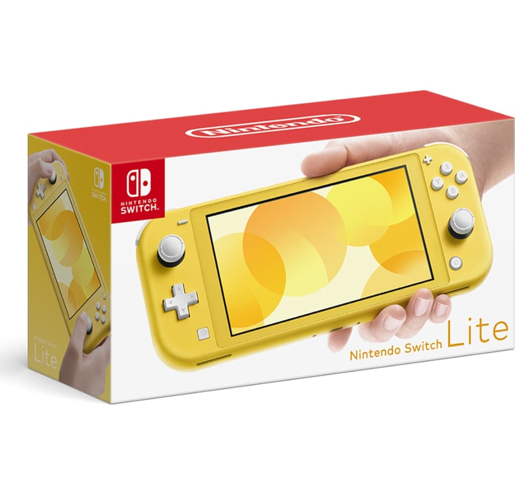 Yellow Nintendo Switch Lite.3