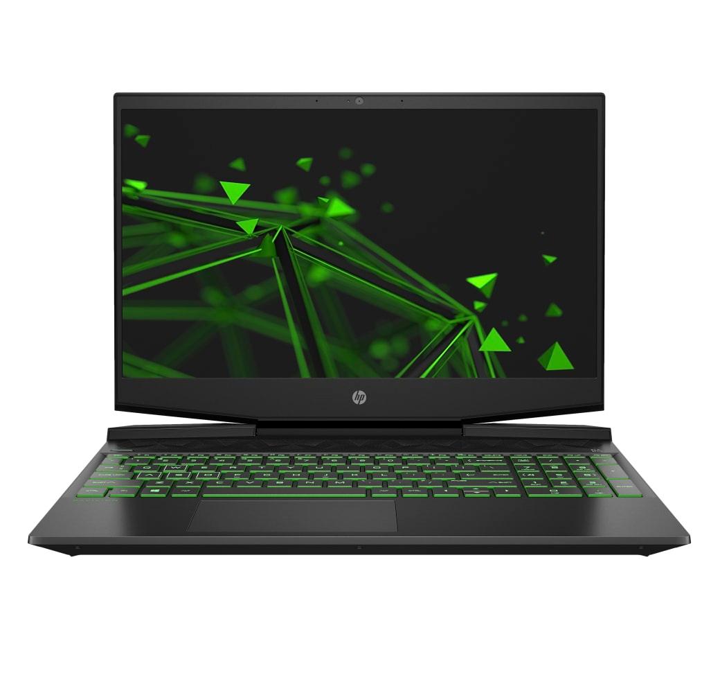 Shadow Black / Acid Green HP Pavilion Gaming 15-dk0006ng.1