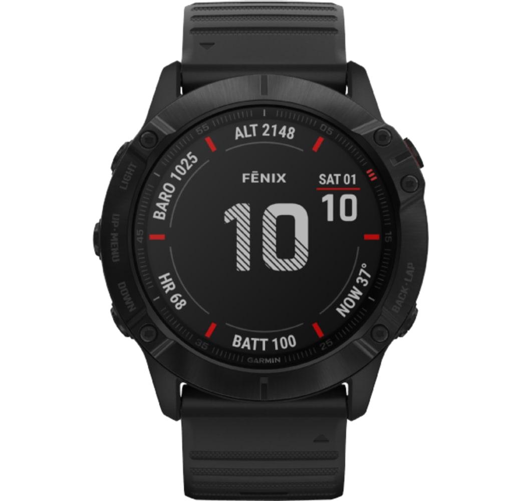 Negro Garmin Fenix 6x Pro Smartwatch, Stainless Steel, 51mm.1