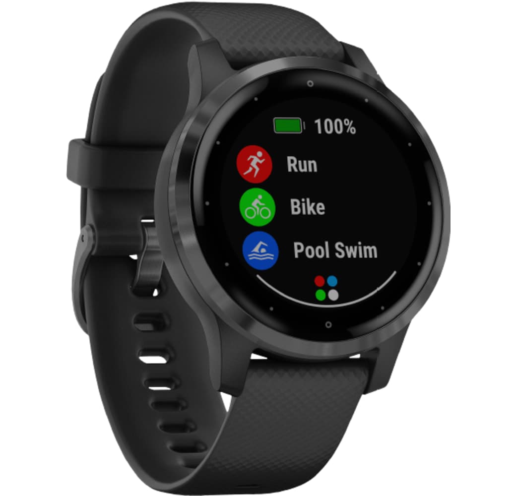 Black Garmin Vivoactive 4s GPS Sports watch.2