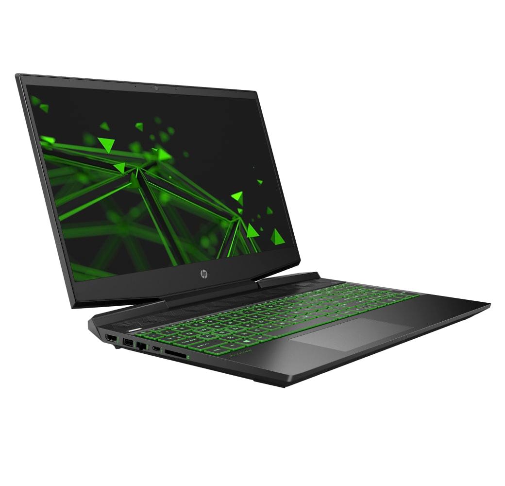 Shadow Black / Acid Green HP Pavilion Gaming 15-dk0006ng.3