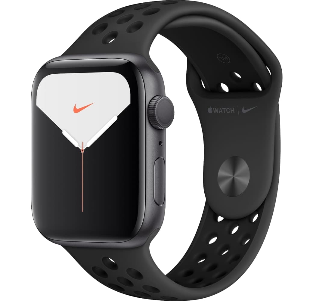 Anthracite / Schwarz Apple Watch Nike Series 5 GPS + Cellular, Aluminiumgehäuse, 44 mm.2