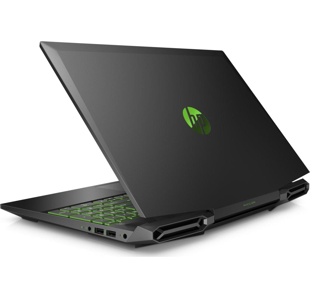 Shadow Black / Acid Green HP Pavilion Gaming 15-dk0010ng.2