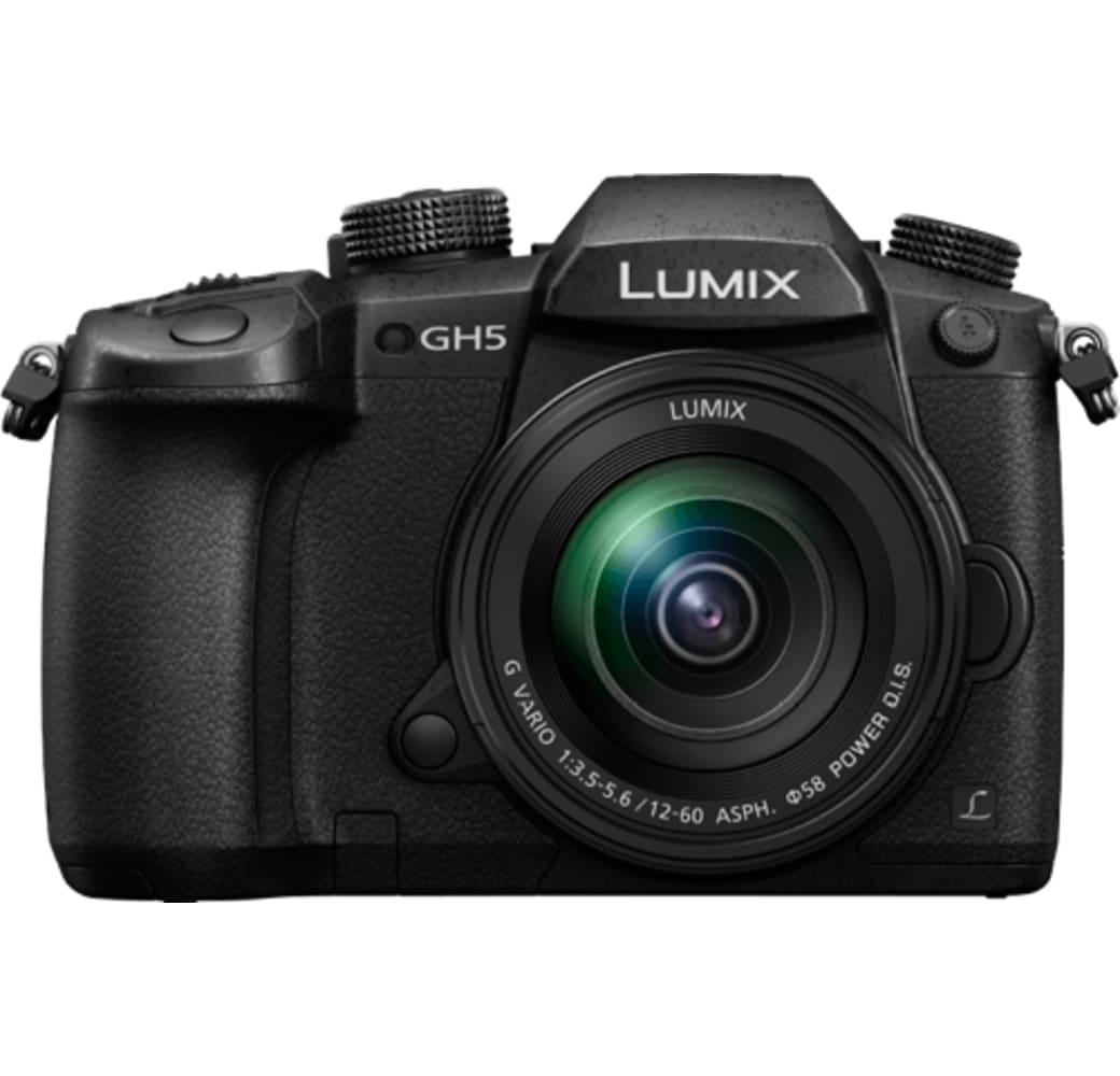 Black Lumix Camera DC-GH5 with Lens 12-60/2.8-4 Leica DG Vario.2