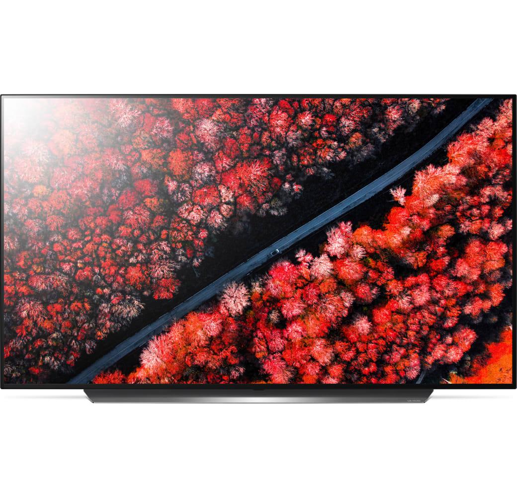 Schwarz LG TV 65" C9.2