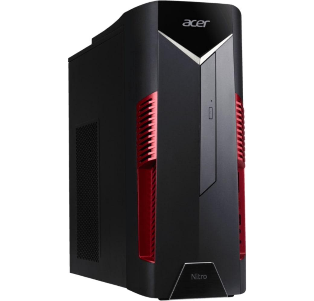 Black Acer Nitro 50 N50-600 Gaming Desktop - Intel® Core™ i5-9400 - 16GB - 128GB SSD - NVIDIA® GeForce® RTX™ 2070.1