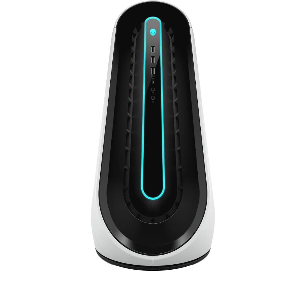 White / Silver Alienware Aurora R9.1