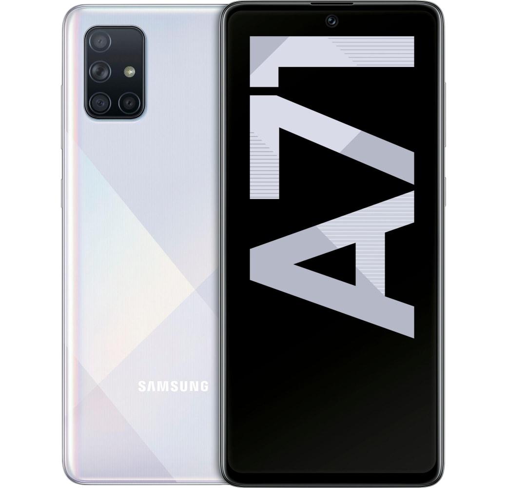 Silver Samsung Galaxy A71 Smartphone - 128GB - Single Sim.1