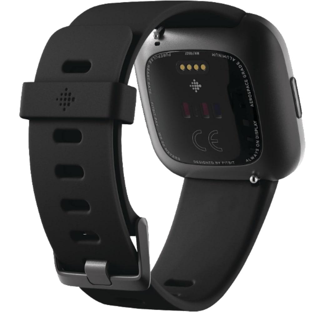 Black Fitbit Versa 2 Smartwatch, Aluminium, 40mm.4