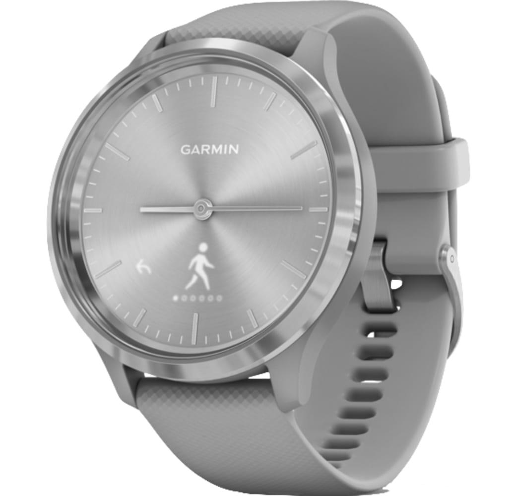 Pulver grau Garmin Vivomove 3 Smartwatch, Stainless Steel, 44mm.2