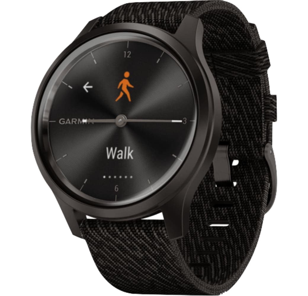 Schwarz Garmin Vivomove Style Smartwatch, Aluminium, 42mm.3