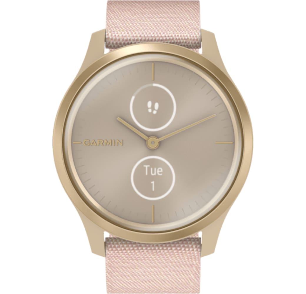 Erröten Rosa Garmin Vivomove Style Smartwatch, Aluminium, 42mm.1