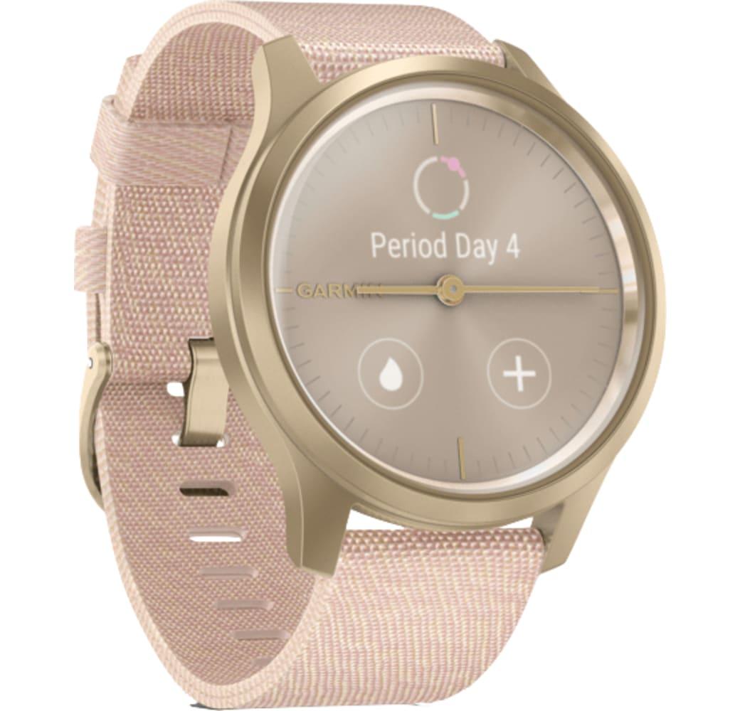 Erröten Rosa Garmin Vivomove Style Smartwatch, Aluminium, 42mm.3