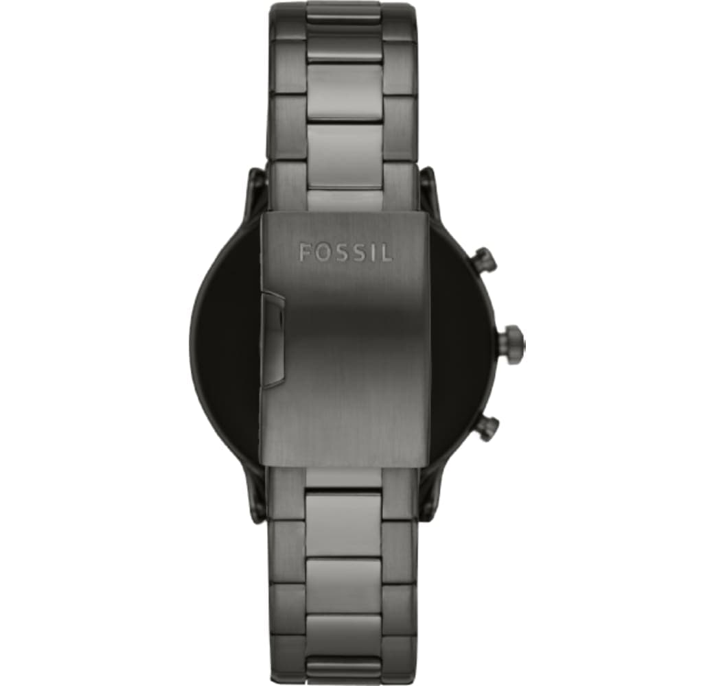 Gray Fossil Carlyle HR - 5e generatie smartwatch, Roestvrij Staal Behuizing, 44 mm.3