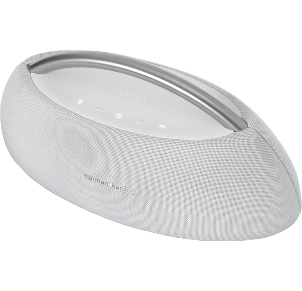 White HARMAN KARDON GO + PLAY Bluetooth speaker.4