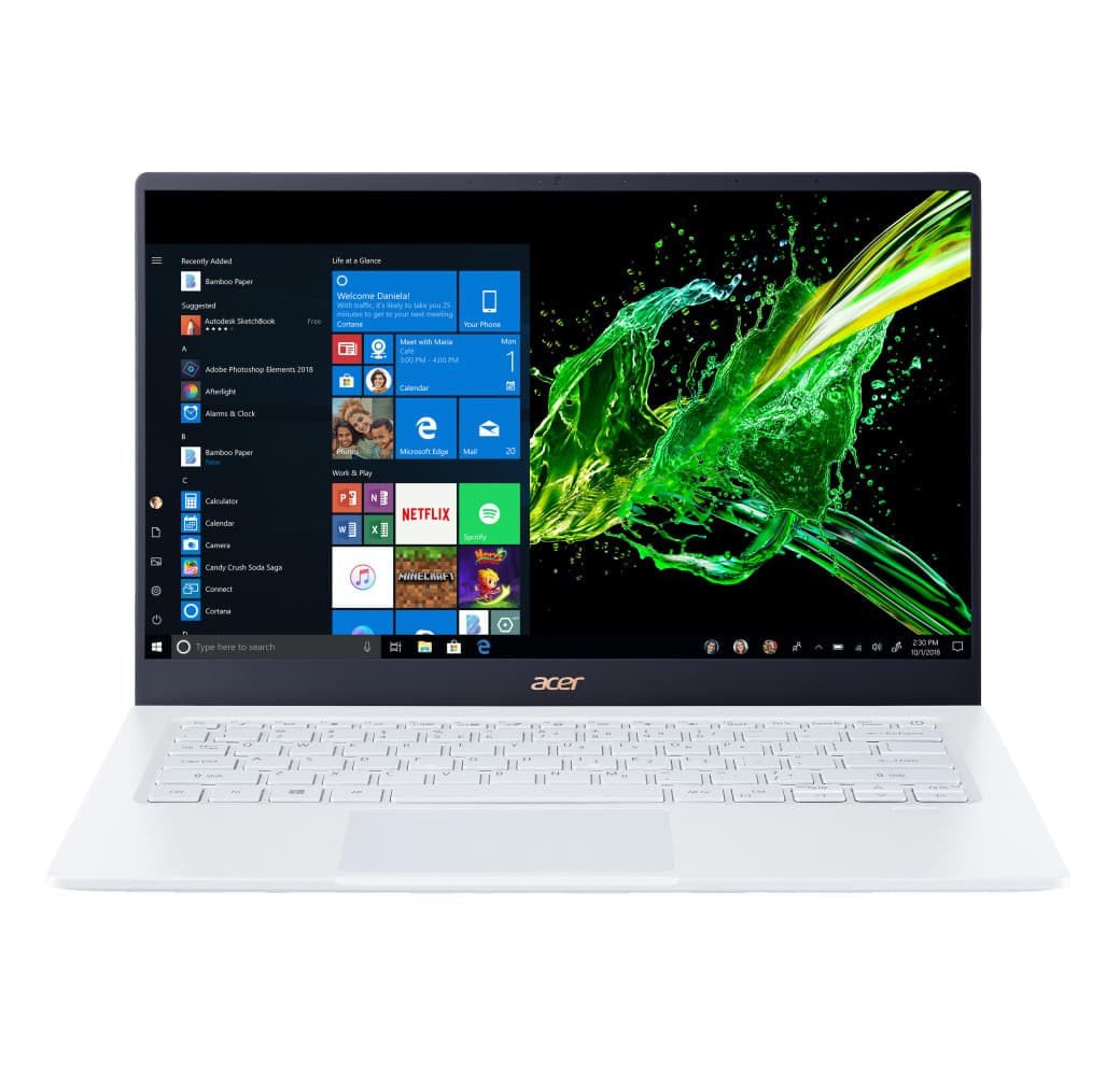 White Acer Swift 5 SF514-54T-516A Laptop - Intel® Core™ i5-1035G1 - 8GB - 512GB SSD - Intel® UHD Graphics.1