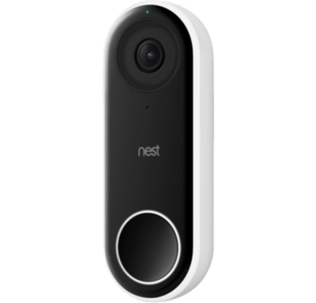 Schwarz und Weiß GOOGLE Hello Videotürklingel.1