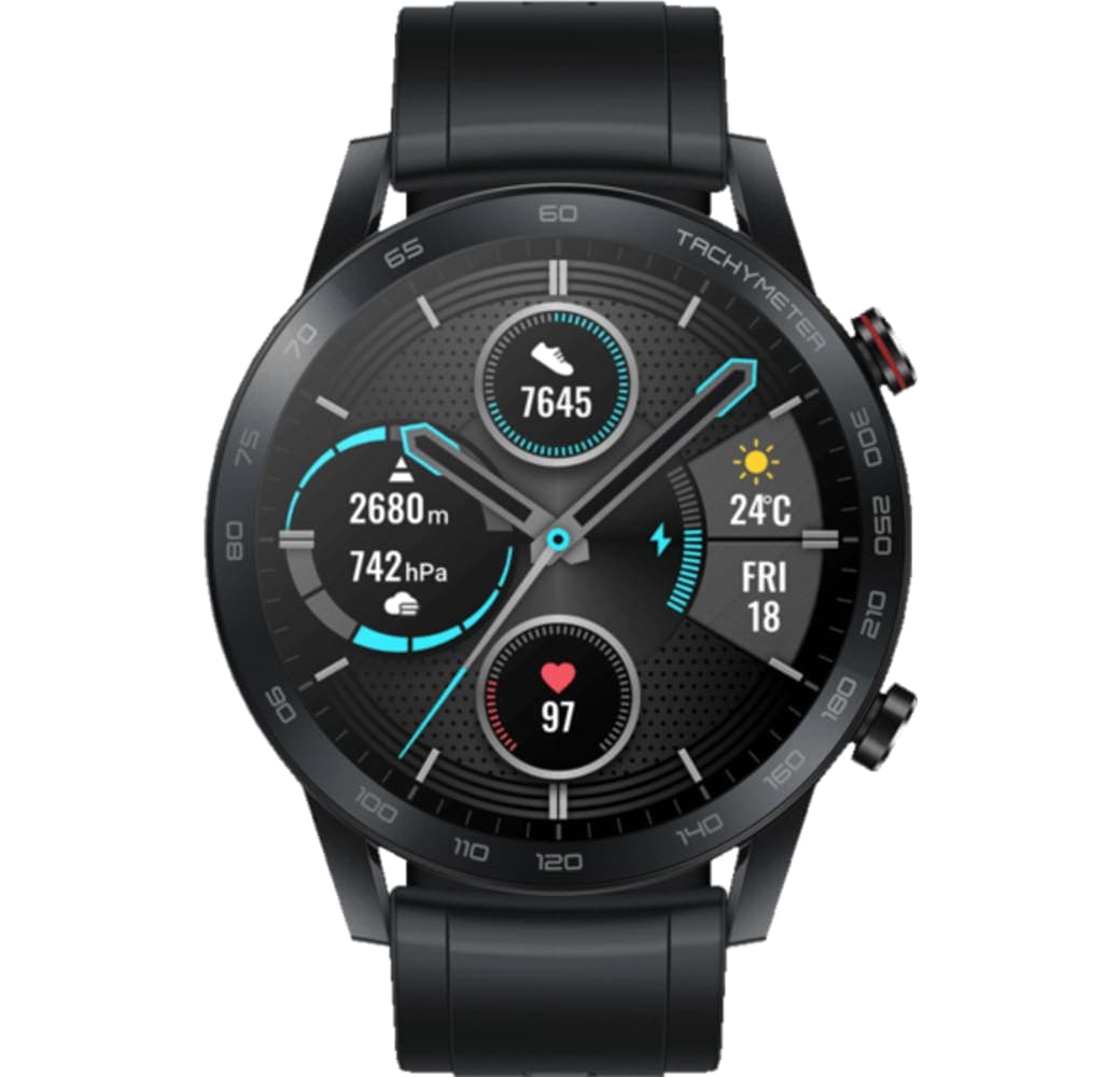 Black Honor Magic 2 Smartwatch, Metal, 46mm.1