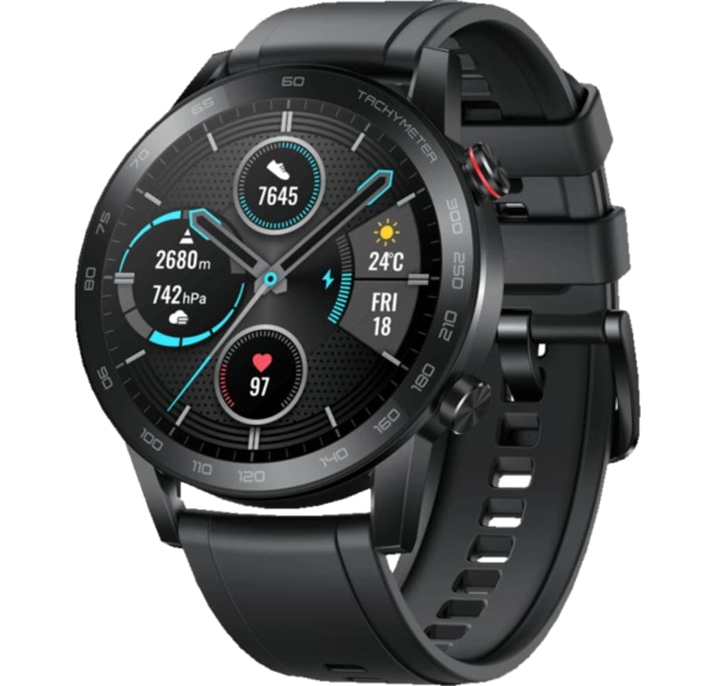 Black Honor Magic 2 Smartwatch, Metal, 46mm.2