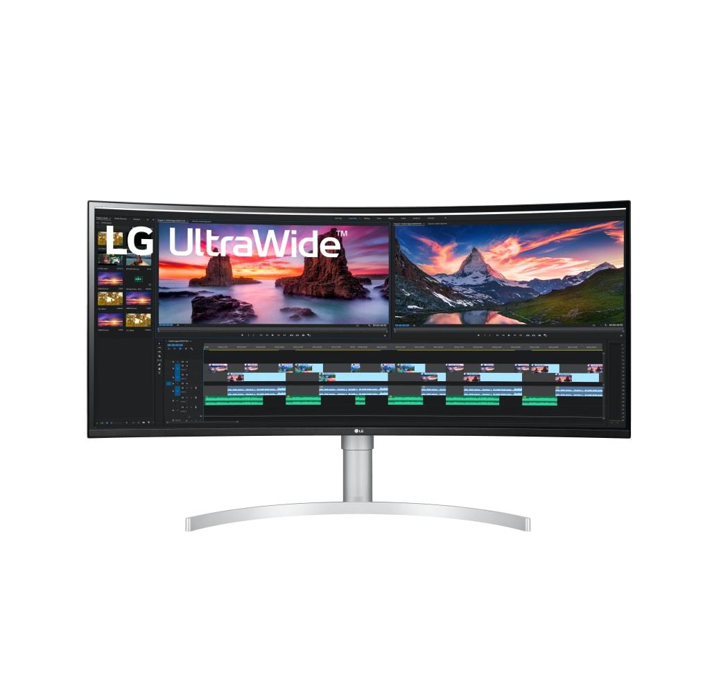 Silver / White LG - 38" IPS 21:9 Curved UltraWide™ (SOLD) 38WN95C.1