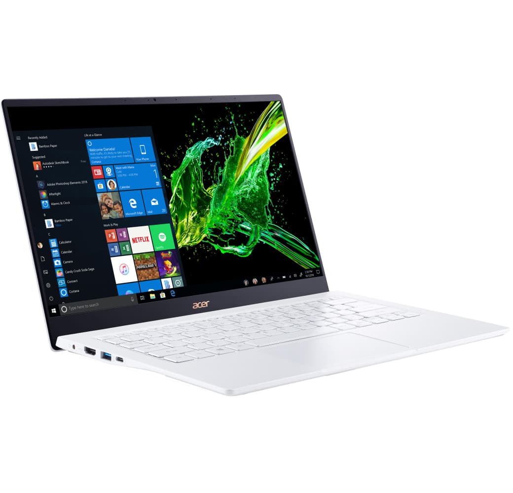 White Acer Swift 5 SF514-54T-516A Laptop - Intel® Core™ i5-1035G1 - 8GB - 512GB SSD - Intel® UHD Graphics.3