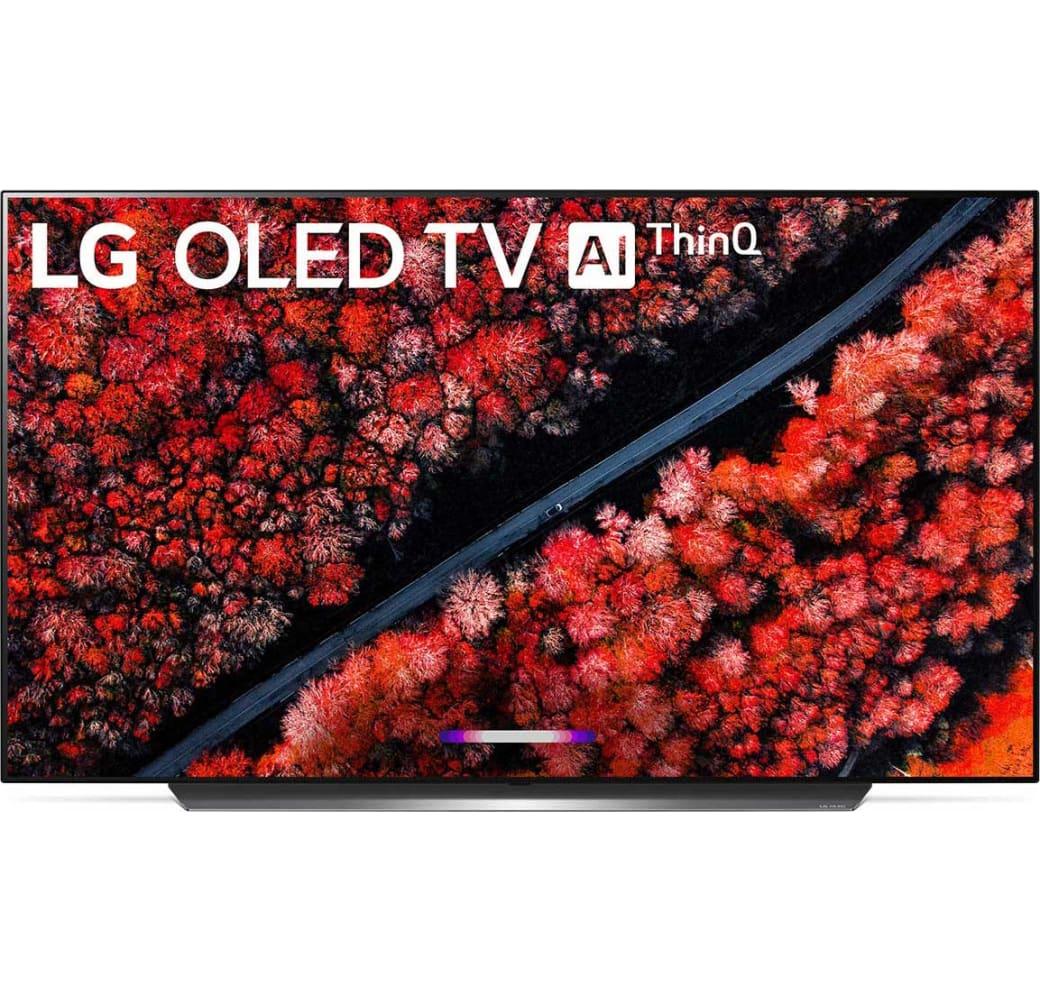 Schwarz LG TV 65" C9.1