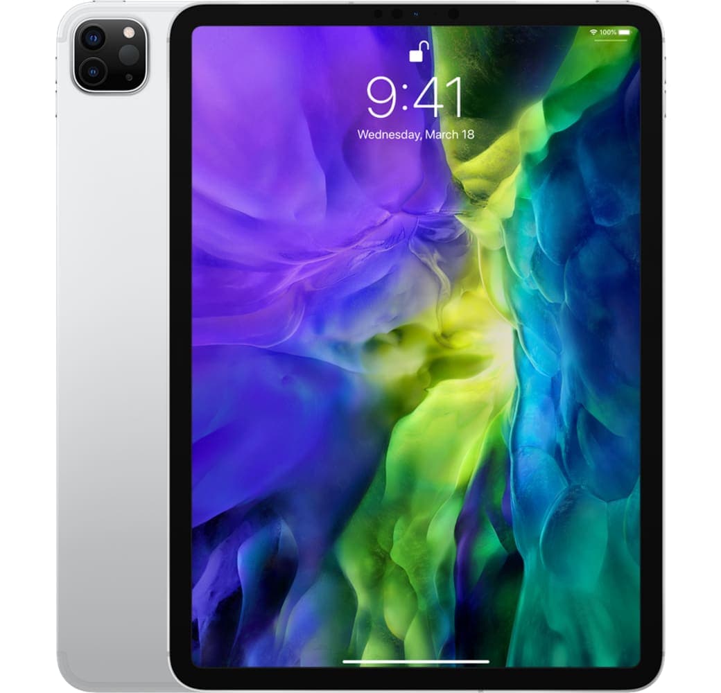 Silver Apple 11" iPad Pro Wi-Fi + LTE 256GB (2020).1