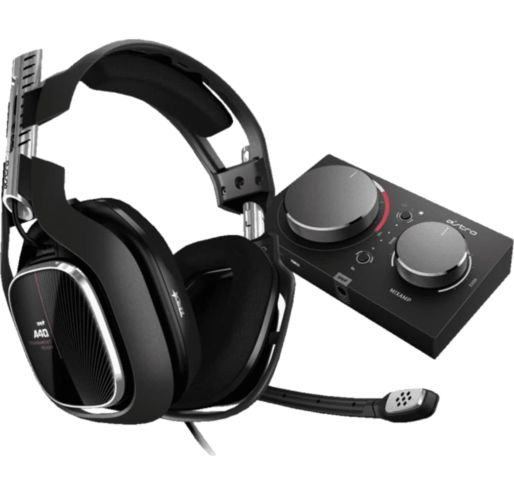 Black ASTRO GAMING Headphones A40 TR + MixAmp Pro TR, Gen 4.1