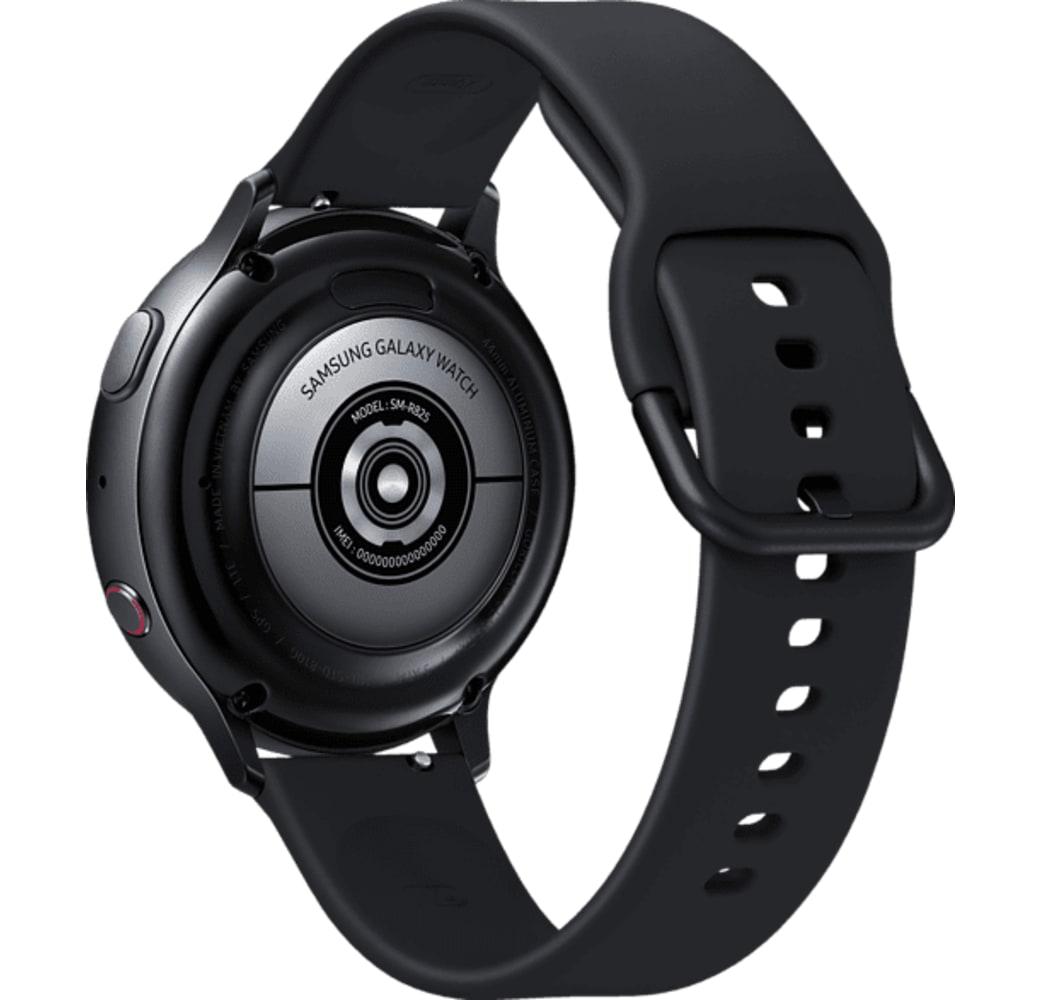 Aqua Black Samsung Galaxy Watch Active2 LTE, 44mm Aluminium case, Fluororubber Strap.3