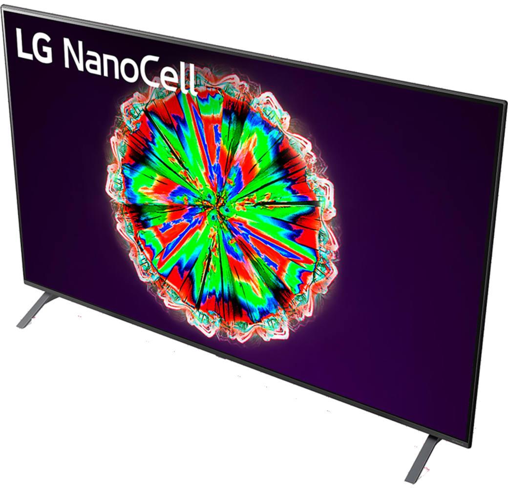 Black LG TV 55" NANO806.3