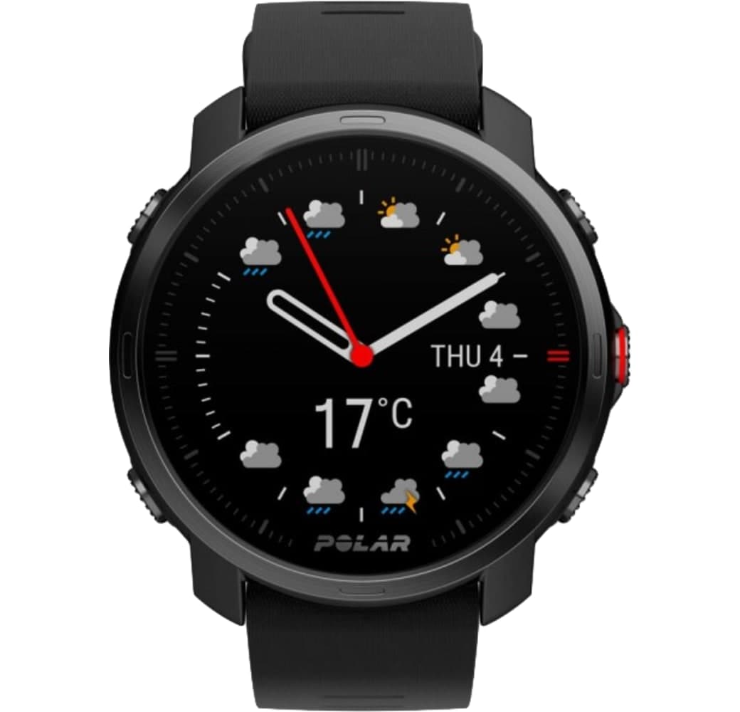 Schwarz Polar Grit X GPS-Sportuhr, M/L.1