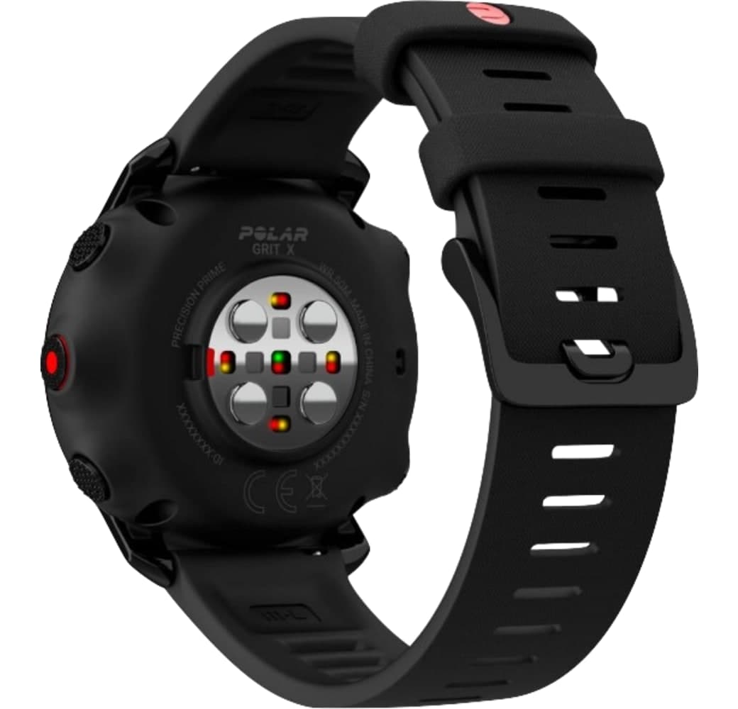 Schwarz Polar Grit X GPS-Sportuhr, M/L.4