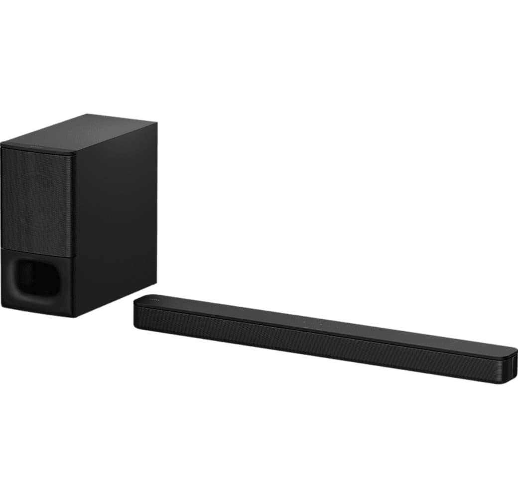 Black Sony HT-S350 Soundbar + Subwoofer.2